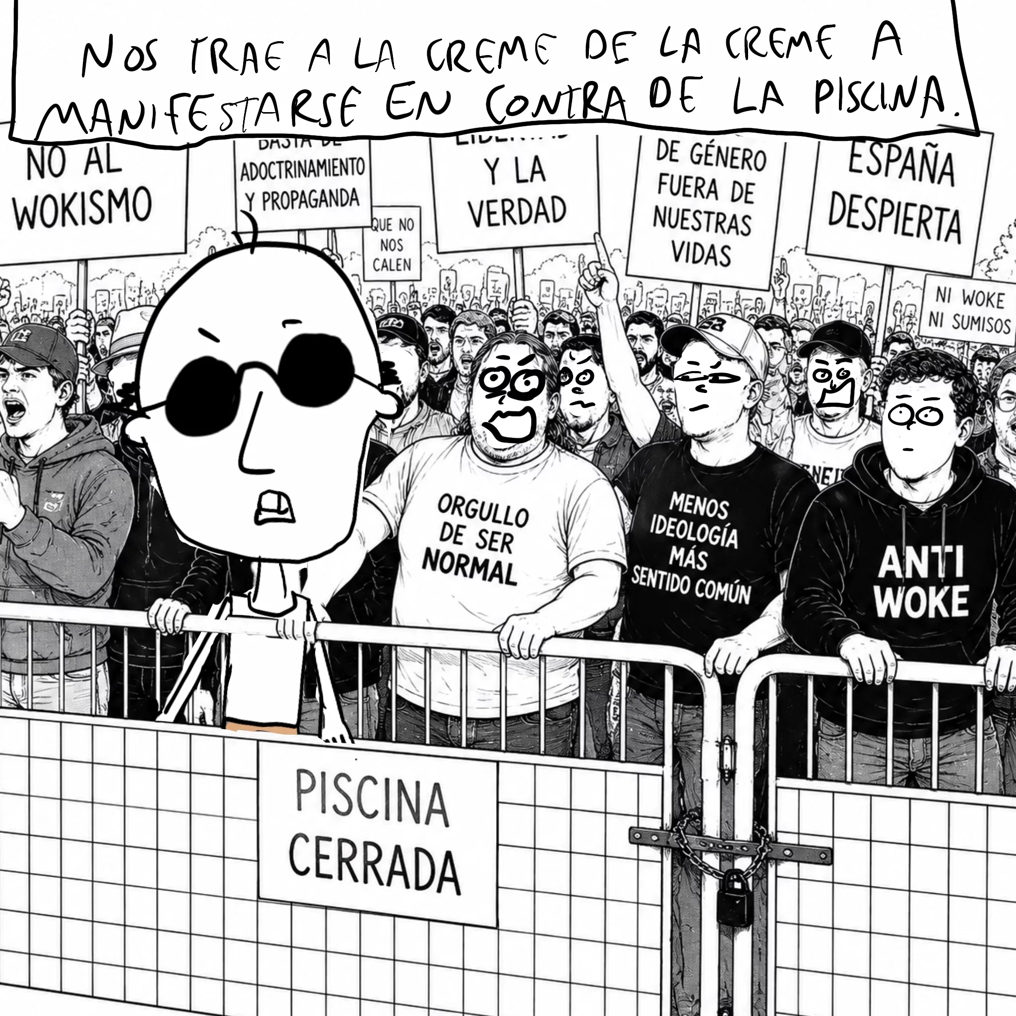 piscina cerrada